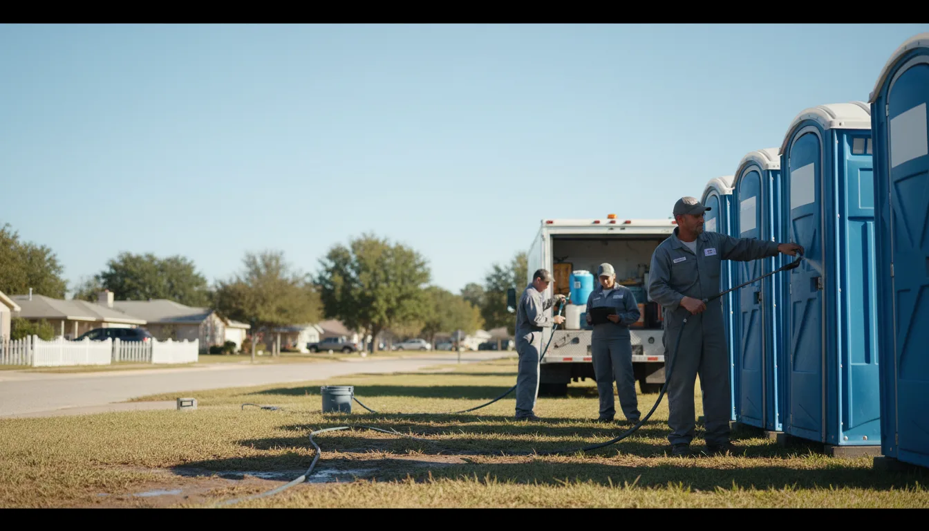 Long-Term Portable Toilet Rental in Whitefield, OK near me